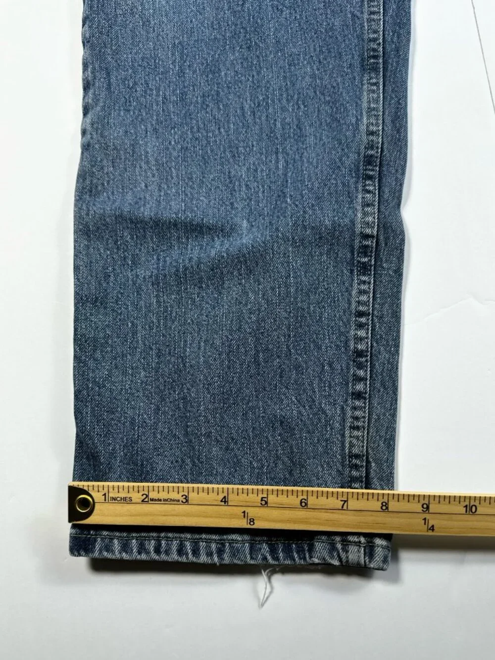 Lee Men's Jeans Reserve Straight Leg Dark Wash‎ Premium Denim Blue Size 36x32